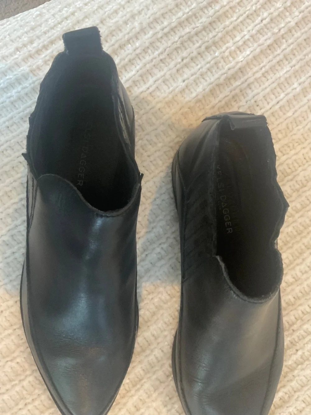 Kelsi Dagger ankle boot in black leather